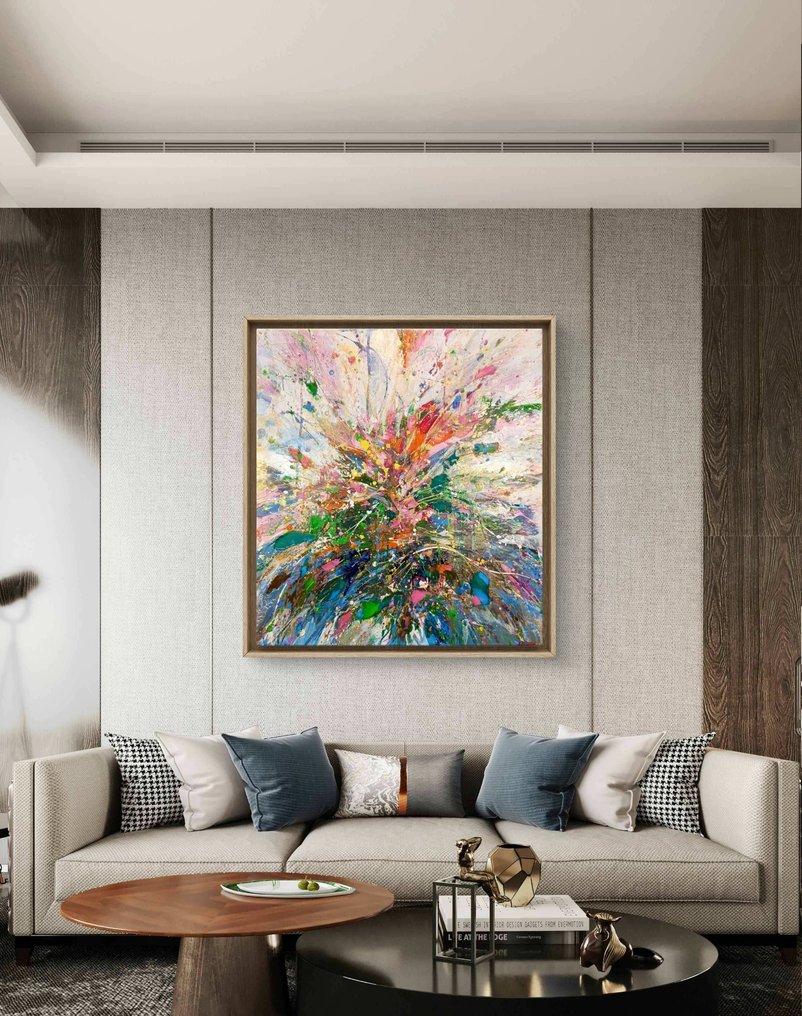 Noldin Jana - Original Abstract Painting  n.1024 - XL #4.3