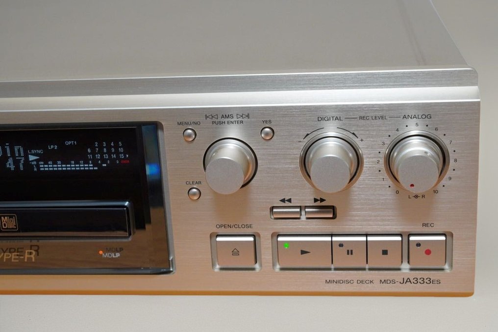 Sony - MDS-JA333ES – ES Series Minidisc deck #2.1