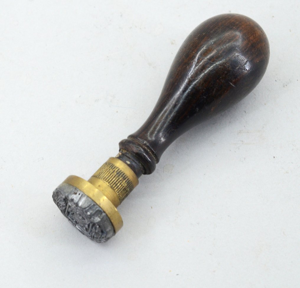 邮戳 - 原始信件印章、封印章、蜡封：比利时王室徽章 - 比利时 #4.3