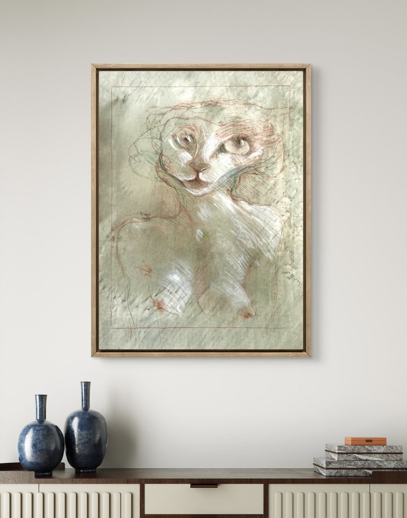 Robert Detheux (1932-2010) - La Femme Féline - 2007 #1.0