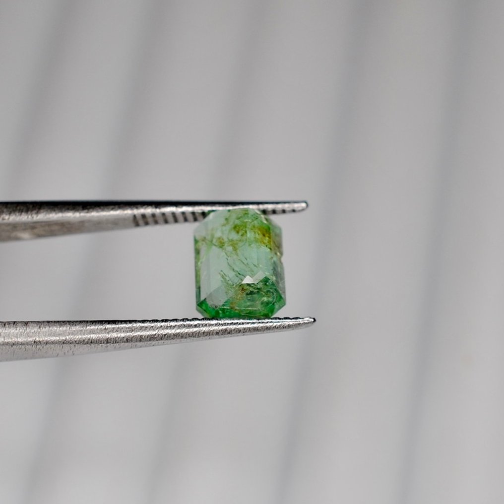 Zonder Minimumprijs Groen Smaragd  - 1.35 ct - International Gemological Institute (IGI) - Colombia #4.3