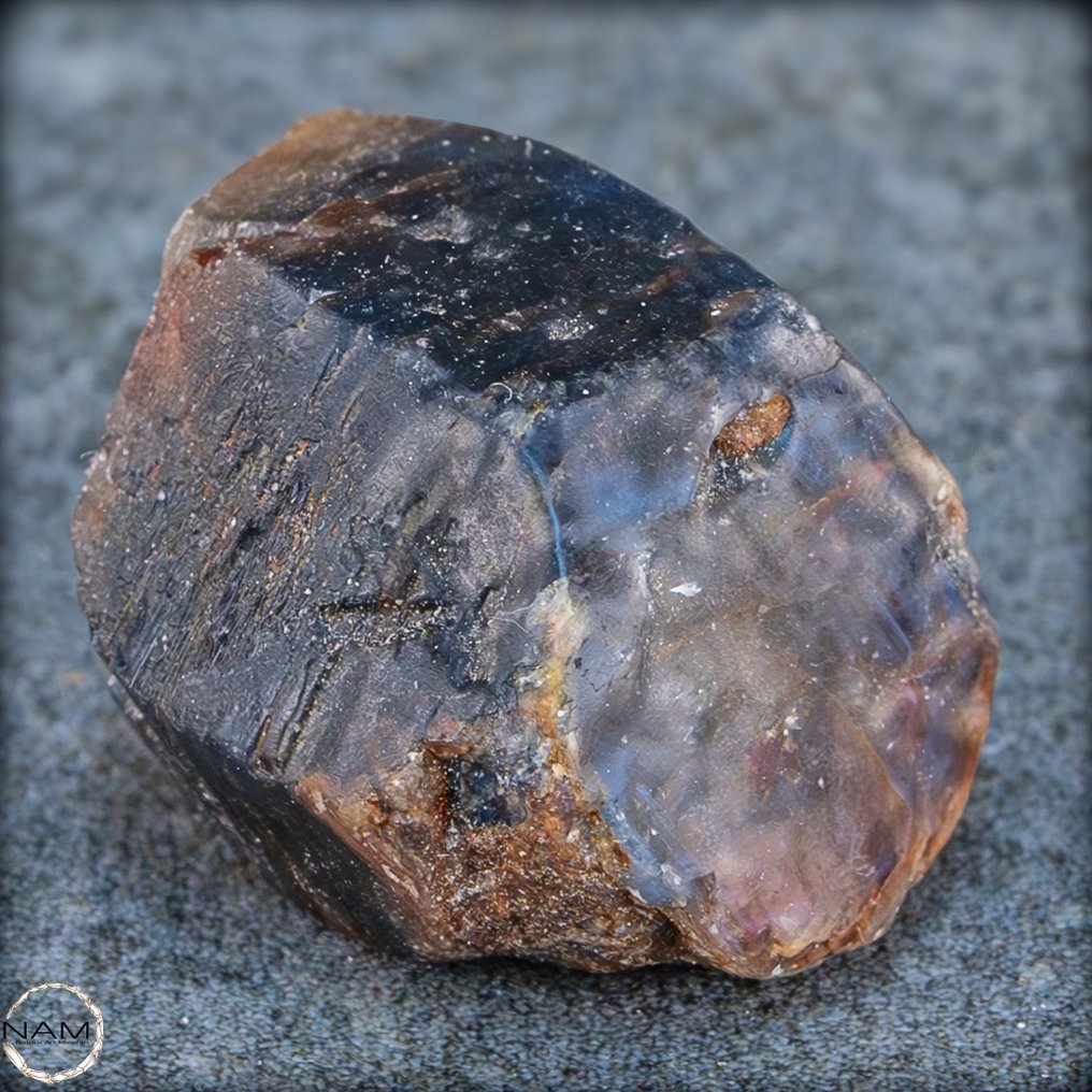 Gyönyörű, nagyon sötétkék zafírkristály Kezeletlen / nem hevített 31,80ct, Kenya- 6.36 g #4.3