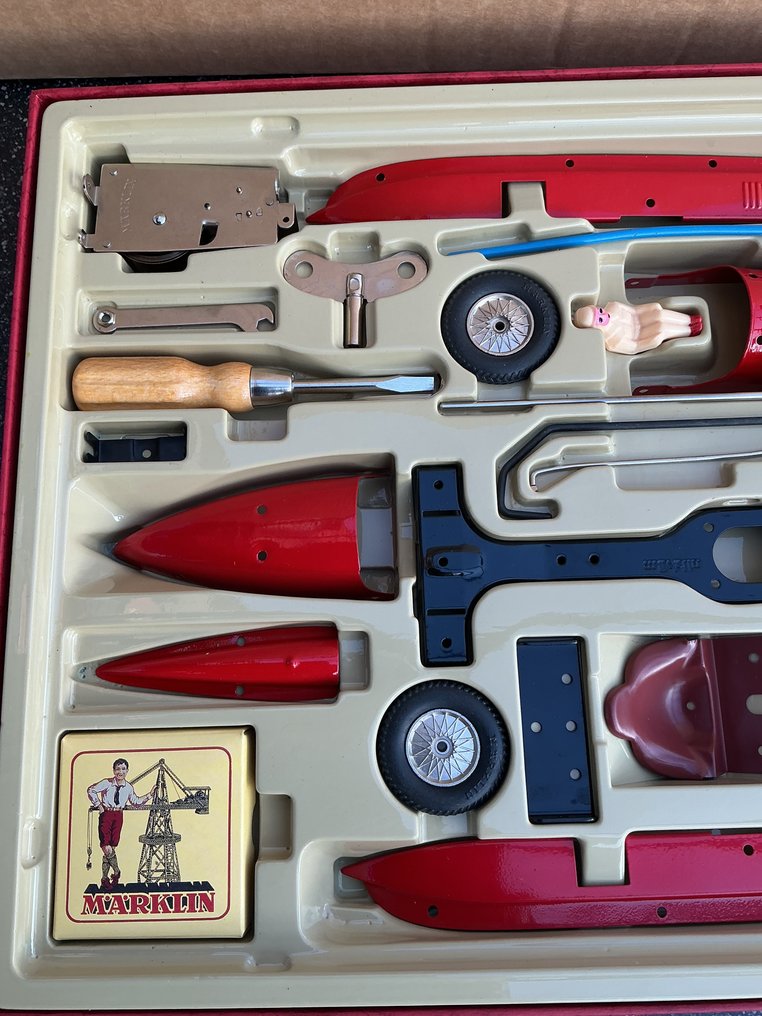 Märklin - Auto-Baukasten 1076 - Auto a carica manuale - Germania #1.0