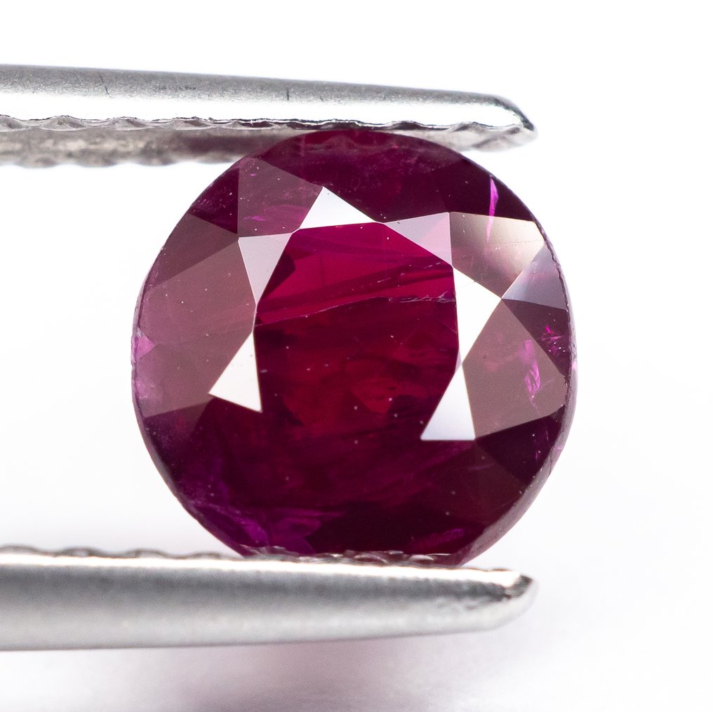 Ingen mindstepris Rubin - 1.04 ct - Lotus Gemology - Rød (Burma) #1.0