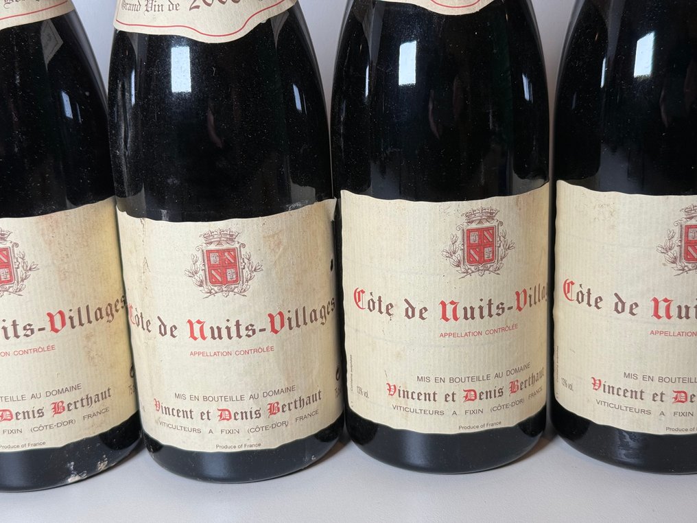 2008 Vincent et Denis Berthaut, - Cote de Nuits-Villages - 6 Bottles (0.75L) #1.0