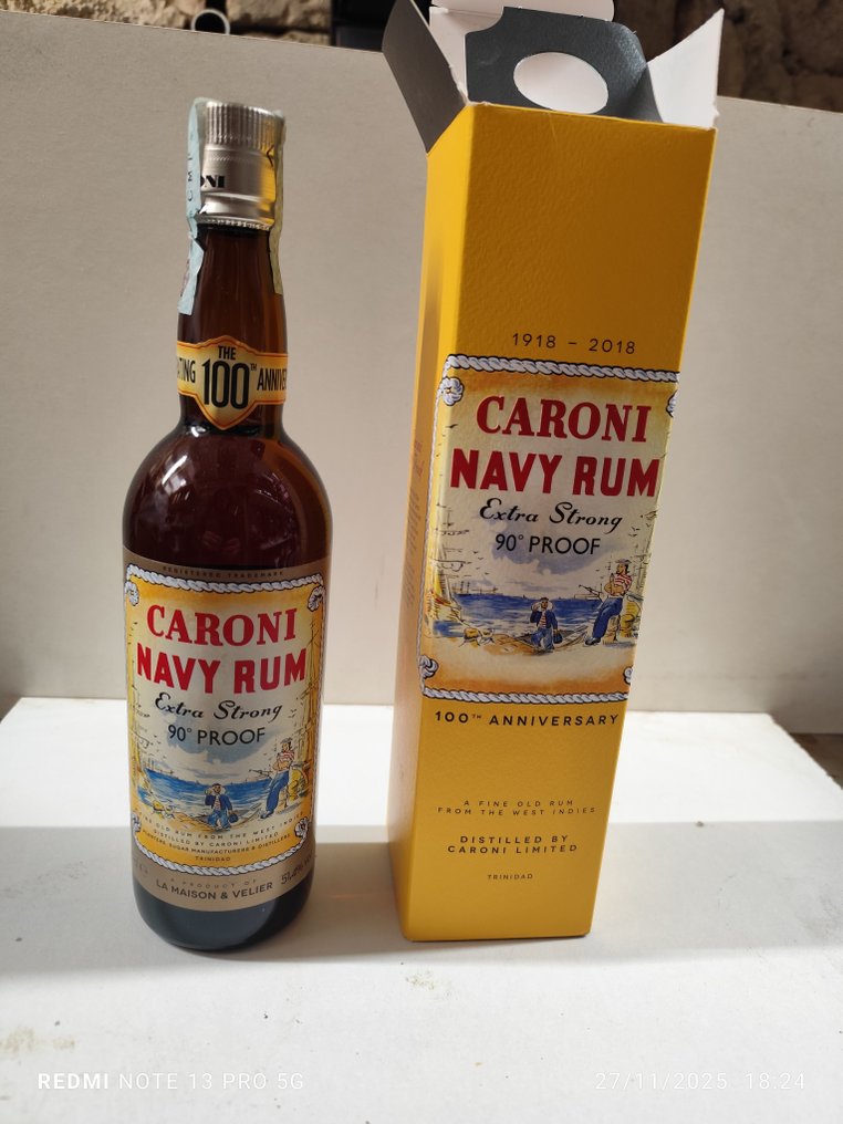 Caroni LM&V - 100th Anniversary Replica - Navy Rum   - b. 2018  - 70厘升 #1.0