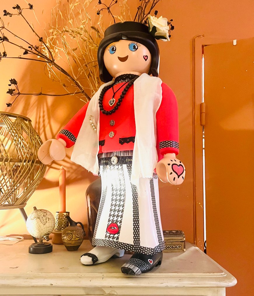 Art'mony - Sculpture Playmobil géant 65 cm la belle vie ! #1.0
