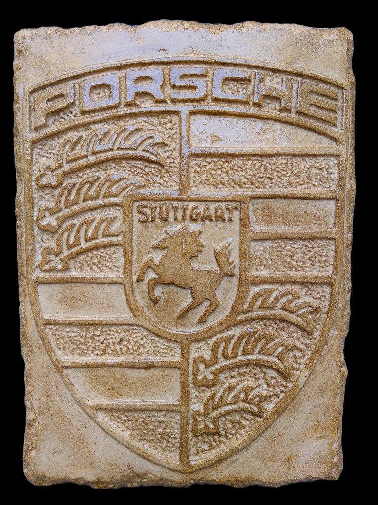 Sculpture, "Stemma Porche" - 29 cm - mineral stone #1.0