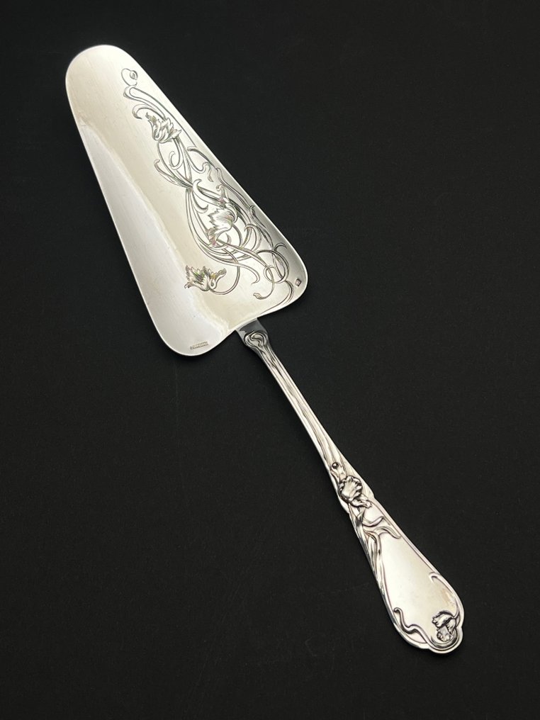 Boulenger - Cake server - Silverplated - 1900-1910, 1910-1920 - Cake or Pizza server #3.2