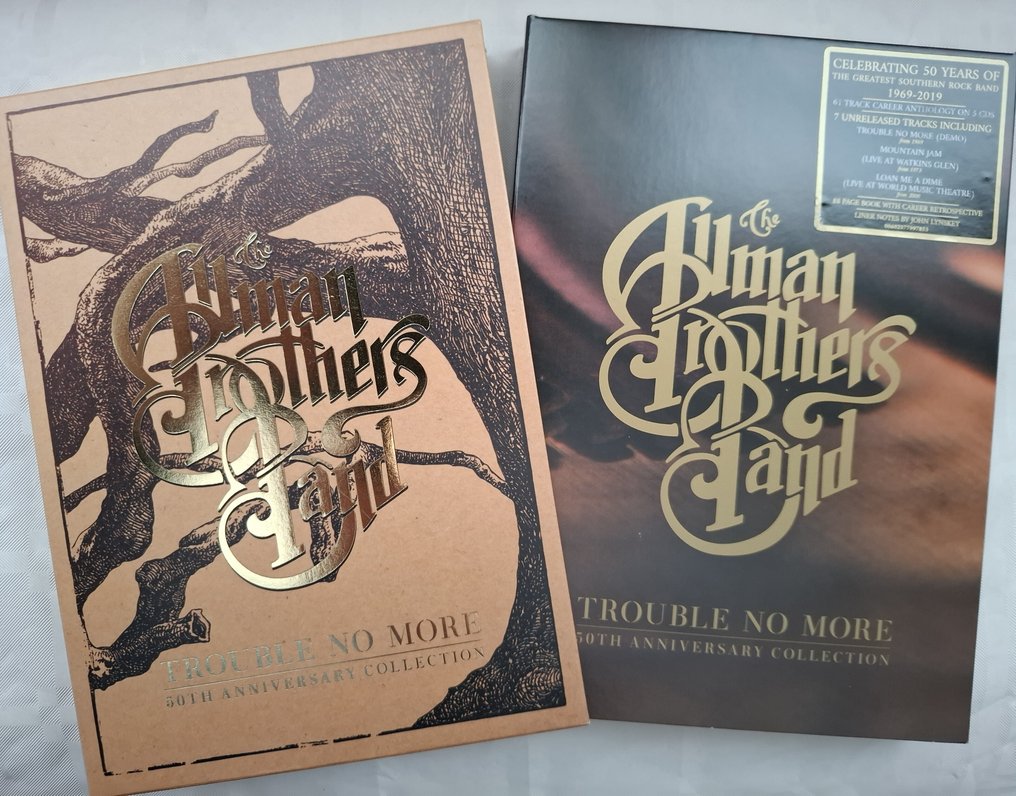 Allman Bros. Band - Trouble No More - 50th Anniversary Collection (5-CD Boxset) - CD box set - 2019 #4.3