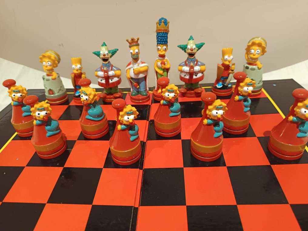 Schachspiel - 3 D simpsons - Harz #3.2