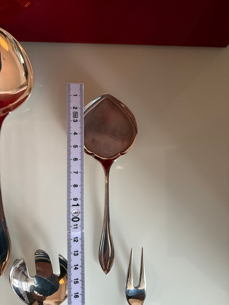 Servizio di posate (5) - .800 argento - Robbe & Berking «Navette» #2.1