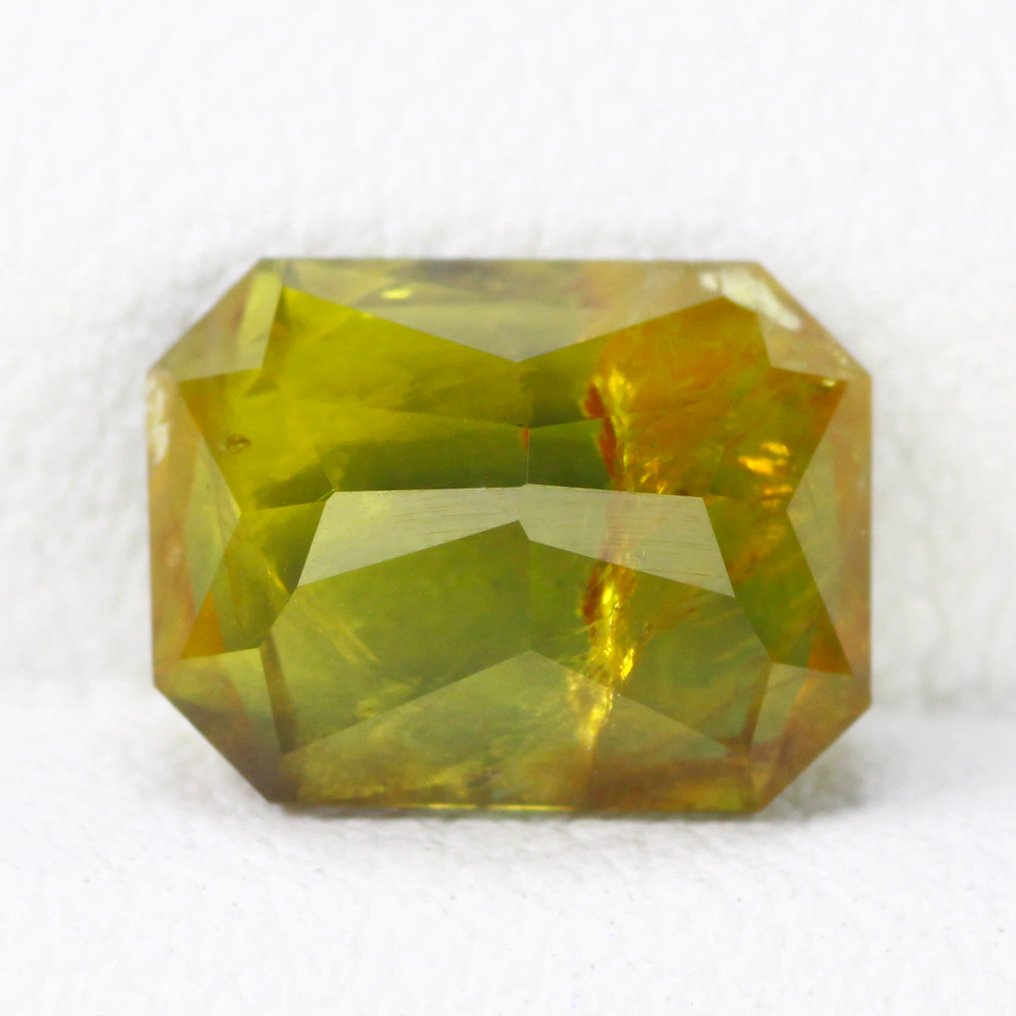 没有保留价 - 1 pcs  黄色, 绿色 蓝宝石  - 2.47 ct - 国际有色宝石协会（ICA GemLab） - 无加热 - 无处理 #1.0