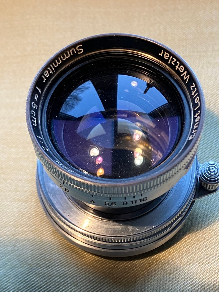 Leitz Summitar f=5cm 1:2 Nr 621589 Camera lens #1.0