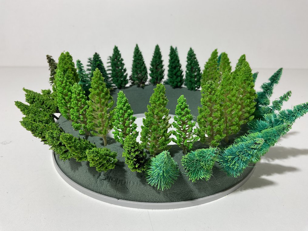 Heki, onbekende merken N, TT - Model train scenery (125) - Trees and scenery products for N scale railway #4.3