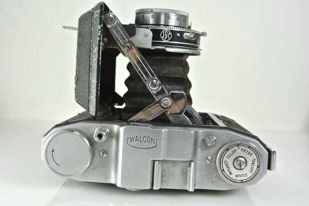 WALCON Large and Medium Format Camera with Nitto Kogaku Copal Lens – Operational with Wear - 1930s Analogue camera #4.3