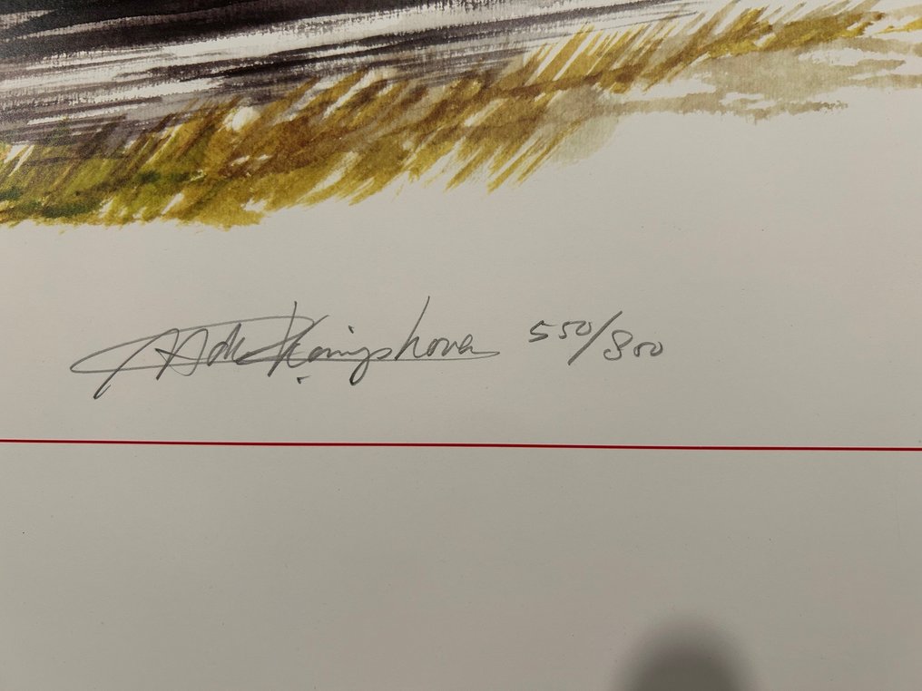 1992 - 丝网印刷限量版 550/850  #1.0