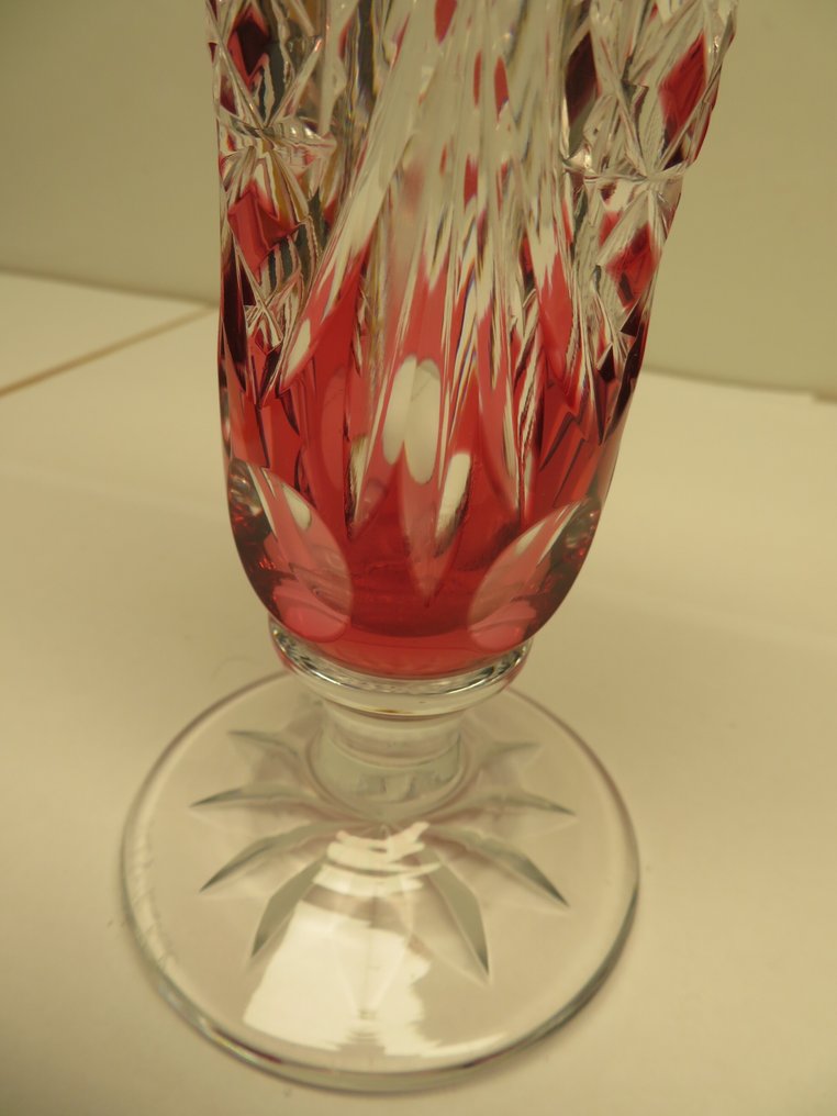 Val Saint Lambert - Vase - Crystal - Elegant VSL drinking glass #4.3