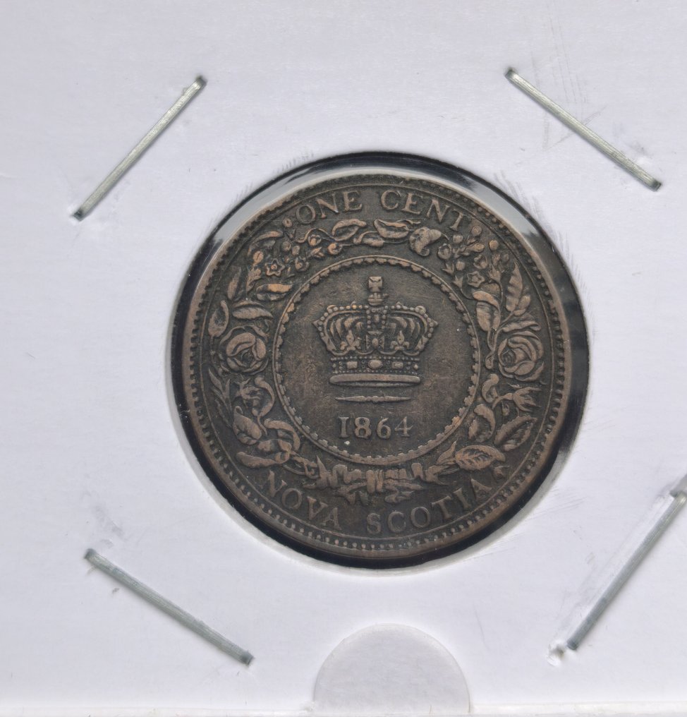 Canadian Provinces. Lot of 6 coins 1861-1871, New Scotia, New Brunswick, Prince Edward Island (No Reserve Price) #3.2