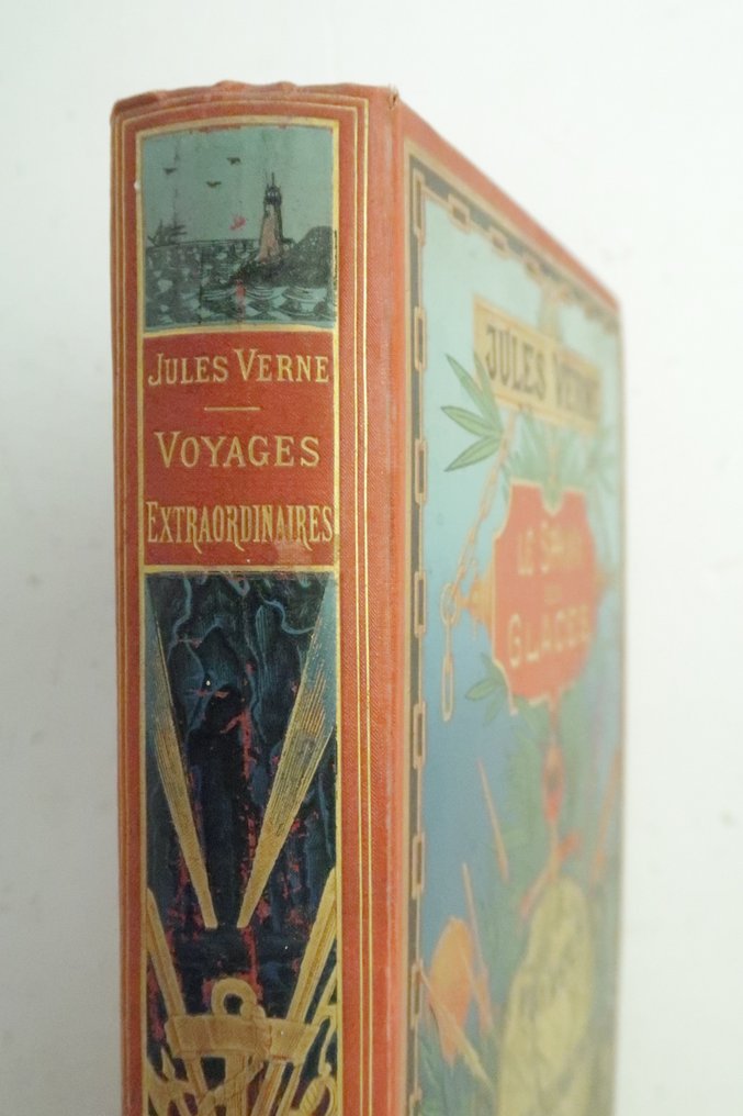 Jules Verne - Le Sphinx des Glaces [Cartonnage au globe doré] - 1897 #3.2