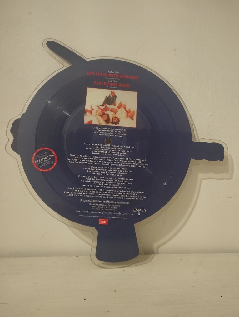 Iron Maiden - Can I Play with Madness - 多個標題 - 45 RPM 7 吋單曲 - 彩膠唱片 - 1988 #4.3