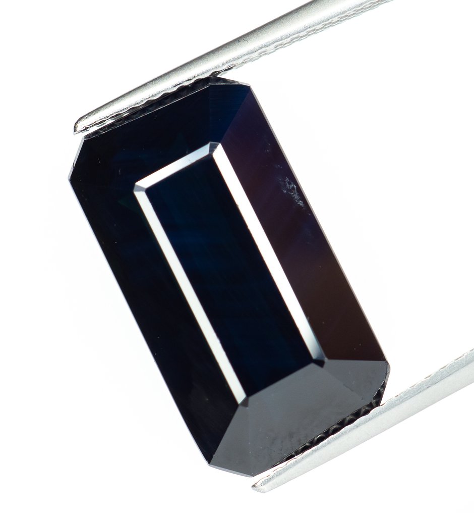 没有保留价 蓝宝石 - 15.67 ct - 美国宝石研究院(GIA) - 非常深的蓝色 #1.0