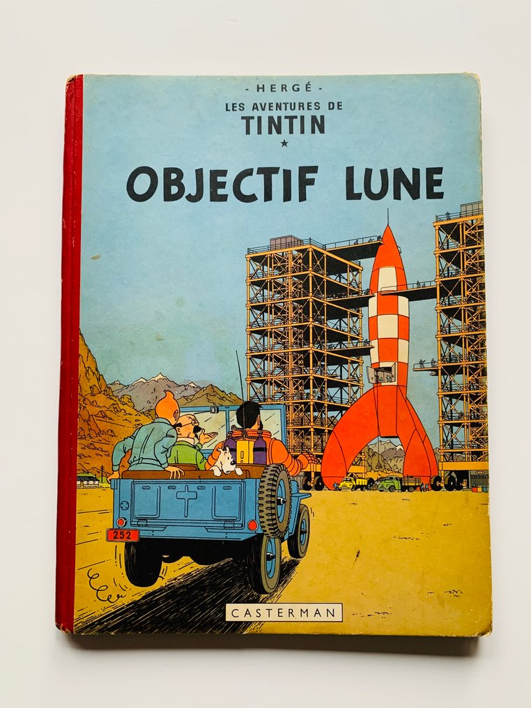 Tintin T16 - Objectif Lune (B8) - C - 1 Album - First edition - 1953 #1.0