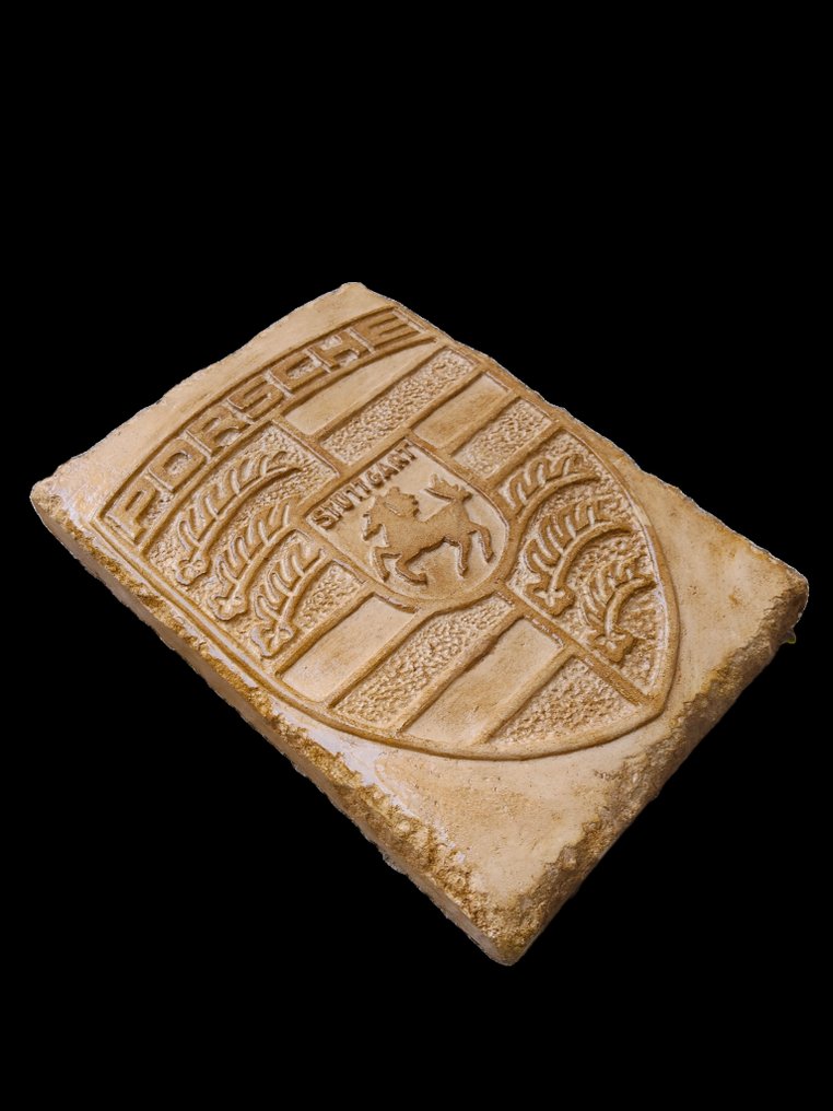 Sculpture, "Stemma Porche" - 29 cm - mineral stone #4.3