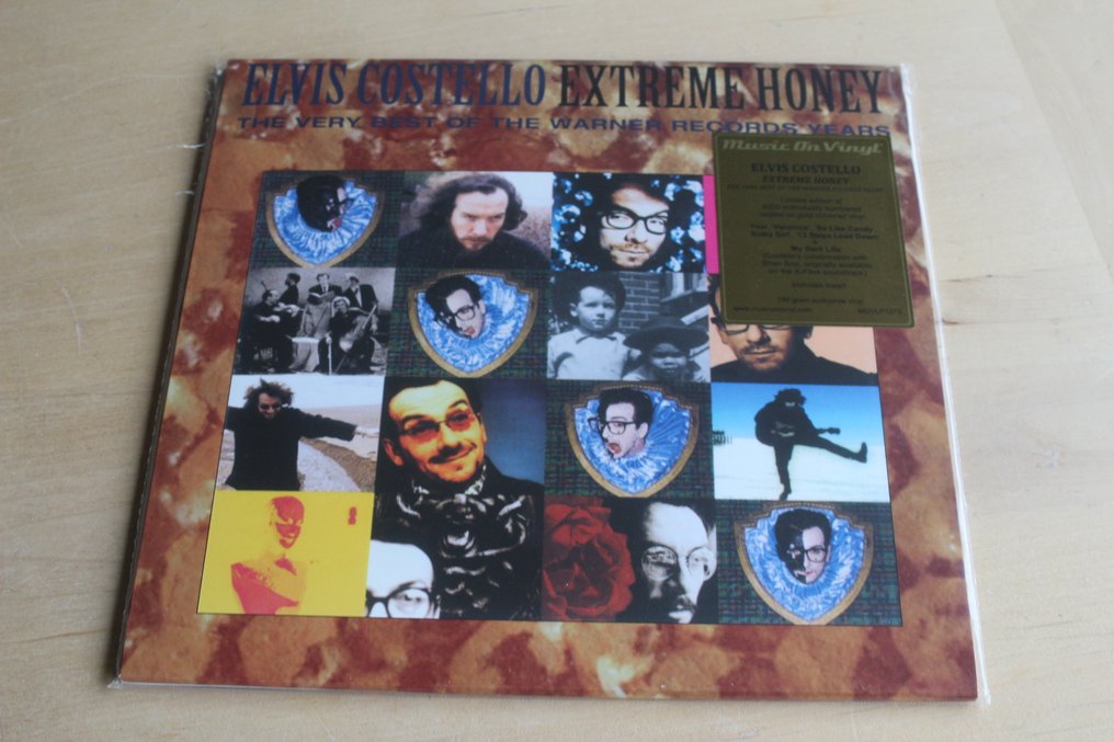 Elvis Costello - Extreme Honey (The Very Best Of The Warner Years) 2LP + Hey Clockface 2LP - LP Albums (multiple items) - Coloured vinyl - 2022 #1.0