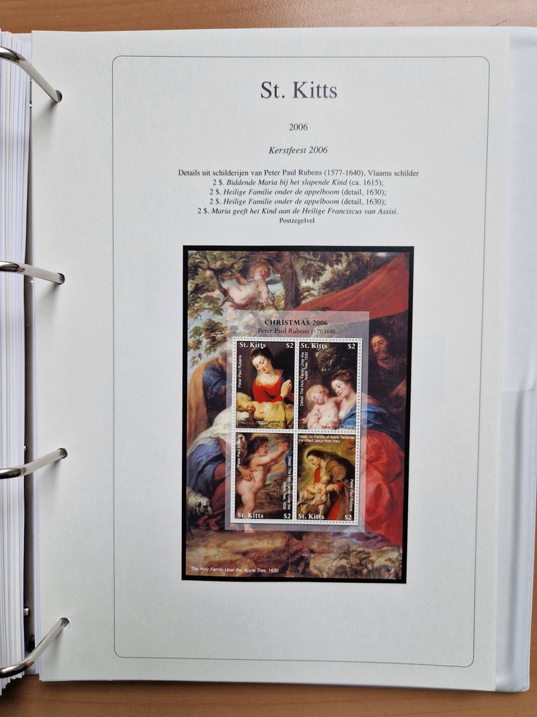 Christmas 1965/2009 - Extensive theme collection including complete series and blocks (also young!) with an explanation of - Michel #2.1