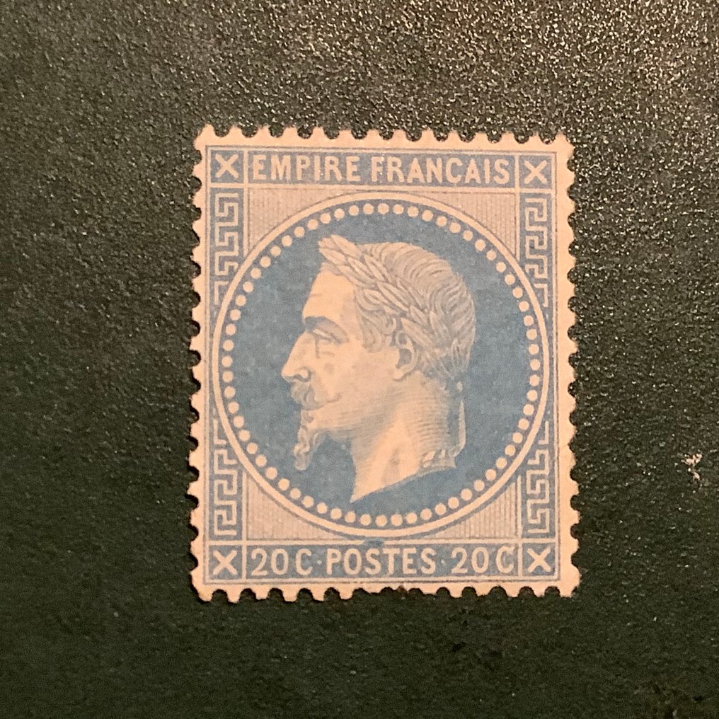 Frankrijk 1868 - 20 cent Napoleon Laure met zeer goede centrage - Yvert 29B #1.0