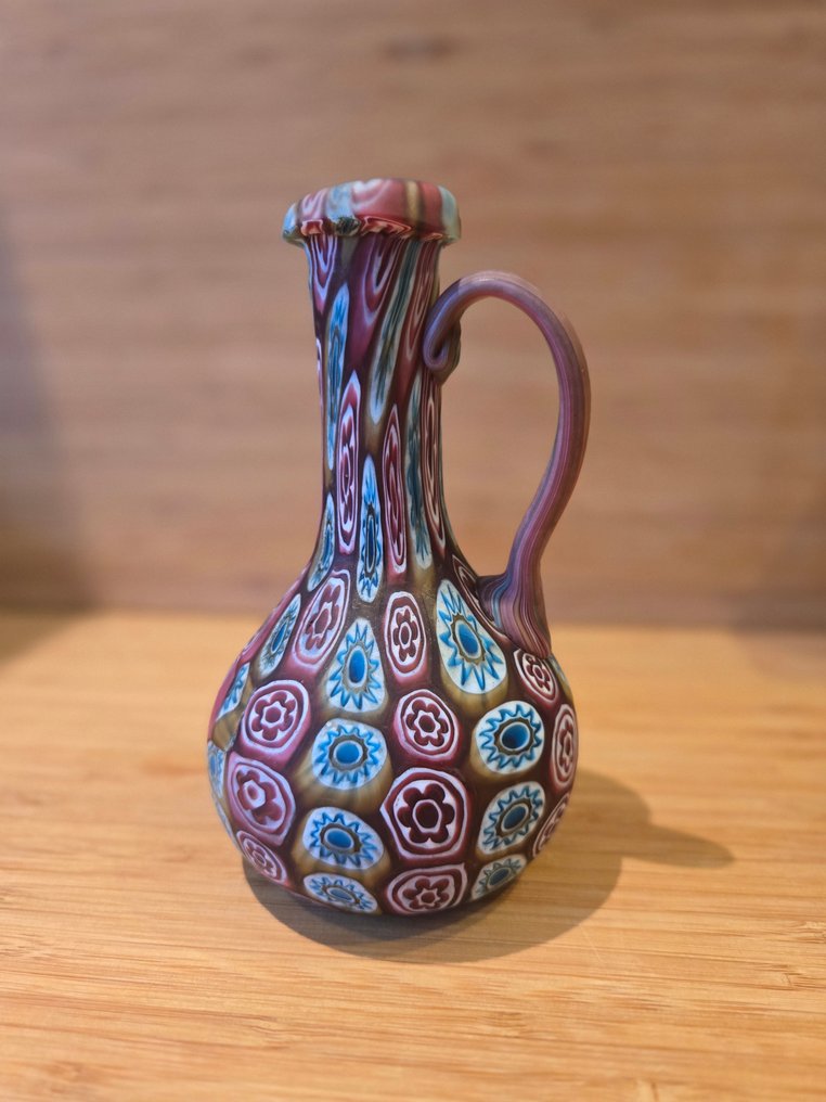 Fratelli Toso - Váza - Üveg - Kicsi váza Millefiori #1.0