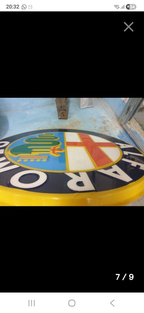 Alfa Romeo - 阿尔法·罗密欧霓虹灯招牌 - 照明标志 - 塑料 #3.2