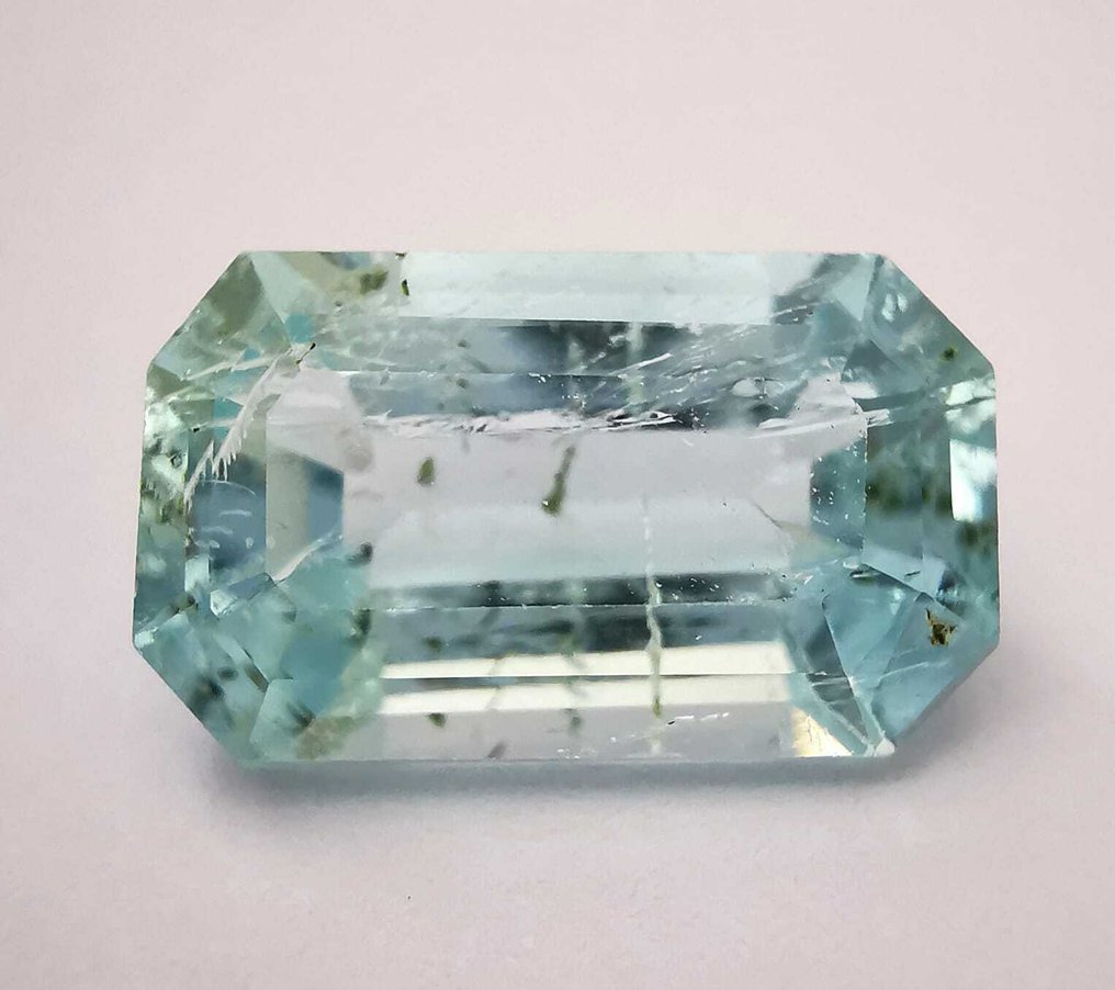 Ingen mindstepris Akvamarin  - 4.97 ct - Antwerp Laboratory for Gemstone Testing (ALGT) - Meget Lys Blå Akvamarin #1.0