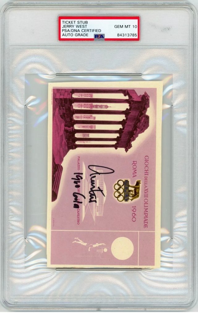 洛杉磯湖人 - NBA - Jerry West - 1960 - 門票  #1.0