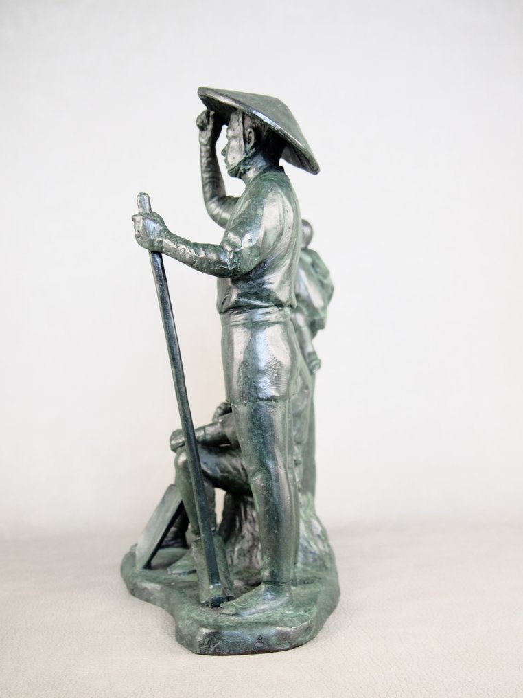 青銅色 - Takahashi Tsuyoshi 高橋剛 - 《乡村之爱》——面向农村地区居民 - 昭和年代(1926-1989) #1.0