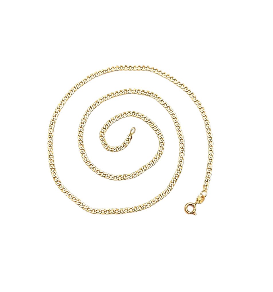 頸鏈 - 18 克拉 黃金 #1.0