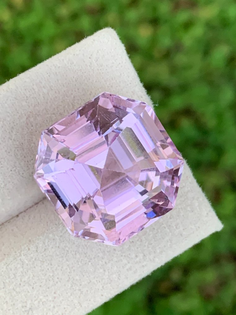 沒有保留價 - 1 pcs 粉色, 紫羅蘭色 紫鋰輝石 - 32.69 ct - 國際有色寶石協會 (ICA GemLab) #2.1