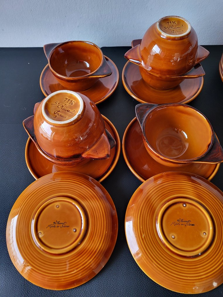 St Clement - 6人用餐桌用具 (36) - 陶瓷 - 圣克莱门特法国 #3.2