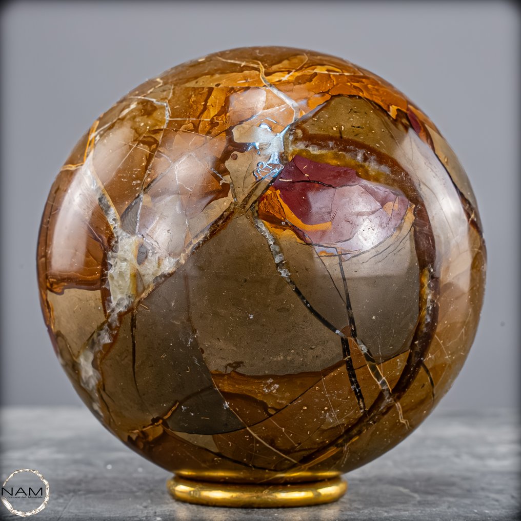 Meget sjældent Simbirzit - Kugle fra Ulyanovski, Rusland- 1576.36 g #2.1