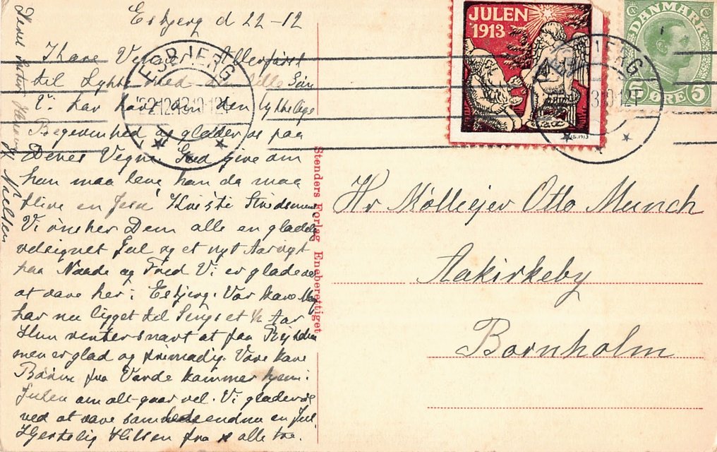 Εποχιακές διακοπές, Σκανδιναβία - Καρτ-ποστάλ - 1980-1910 #4.3