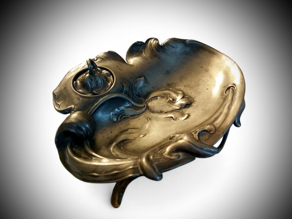 放零碎杂物的盒子 - Manufacture WMF - Art Nouveau - 德国 - Style Jugendstil #1.0