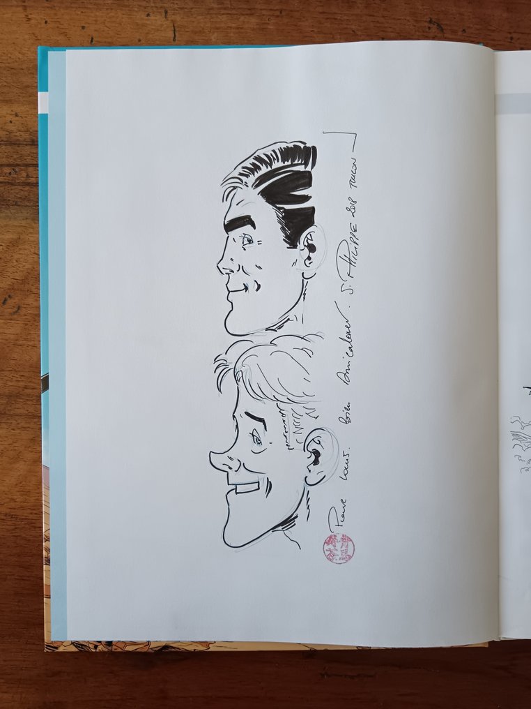 Tanguy et Laverdure - Diamants de Sable + dédicace - C - 1 Album - 第一版 - 2018 #1.0