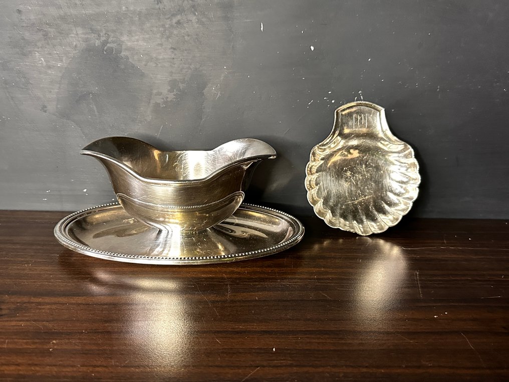 Christofle - Πιατάκι (2) - Επάργυρο #1.0