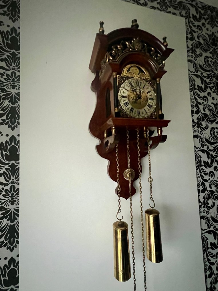 Sallander clock -   Wood - 1960-1970 - Warmink Sallander clock #4.3