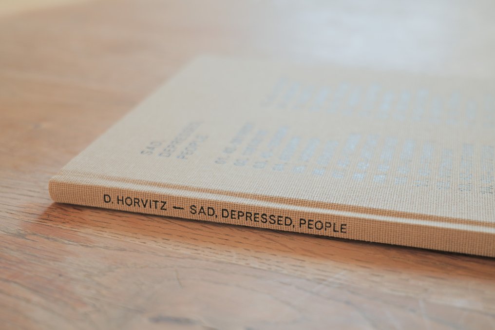David Horvitz - SAD, DEPRESSED, PEOPLE - 2012 #2.1