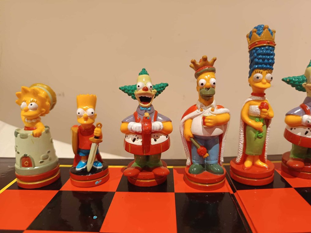Schachspiel - 3 D simpsons - Harz #1.0