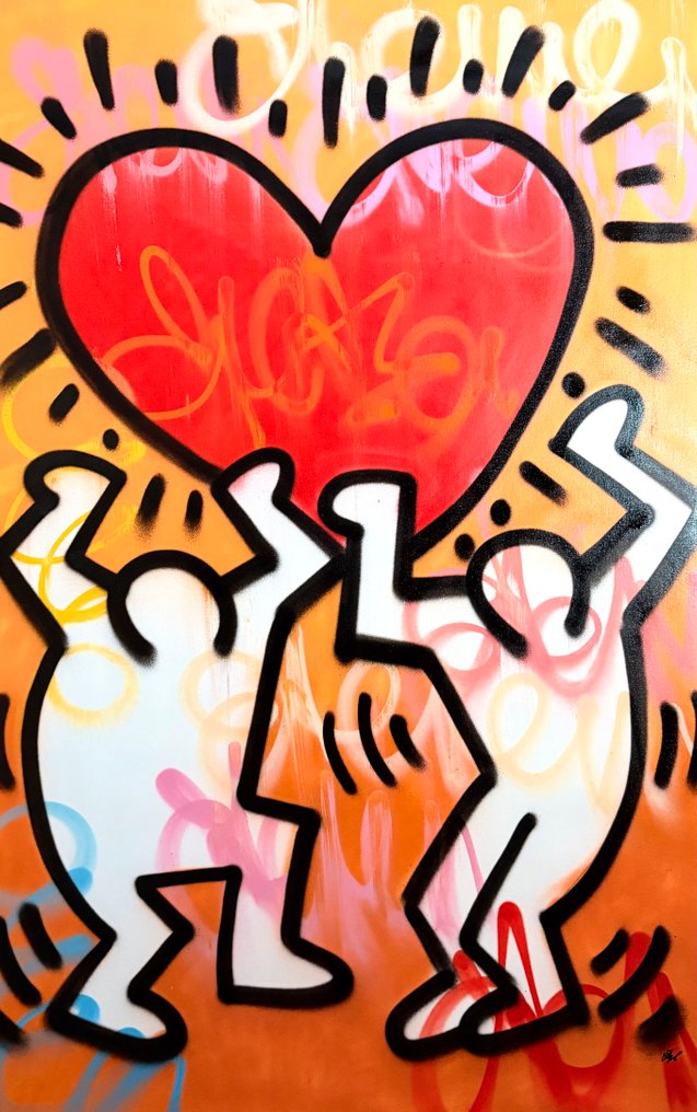 Gunnar Zyl - Heart / Keith Haring & Zyl XXL #3.2