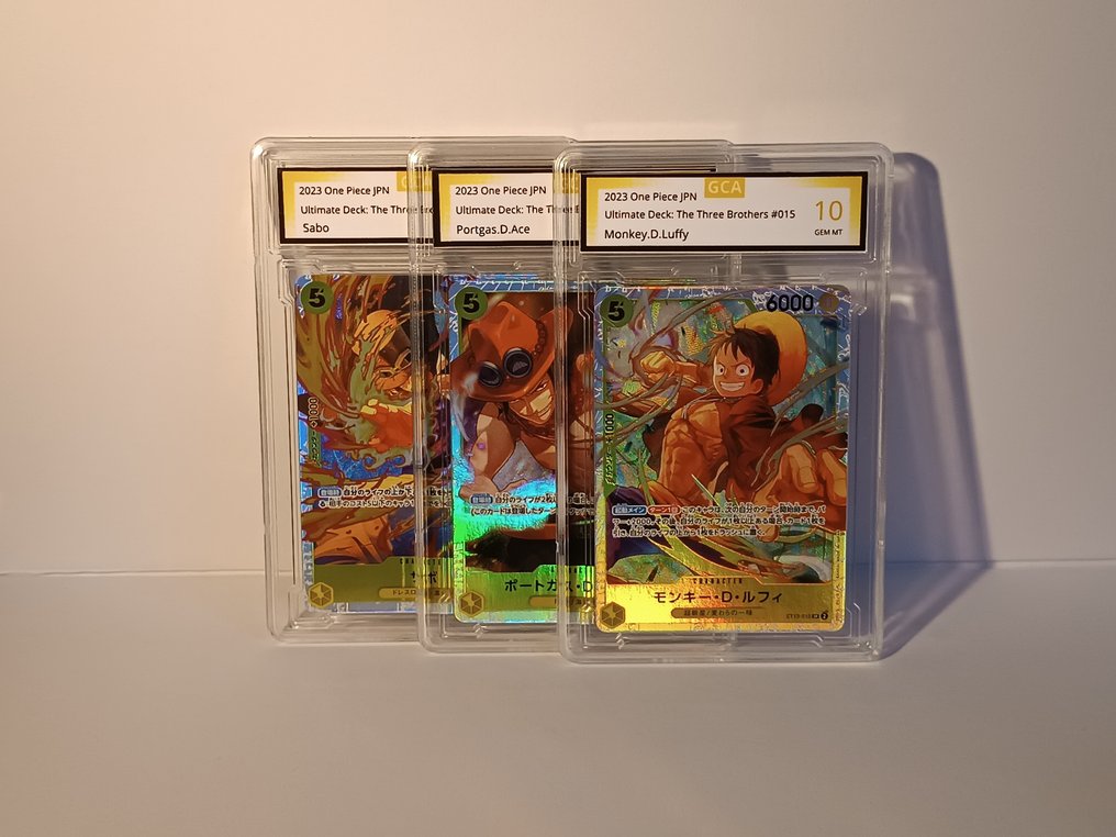One Piece - 3 Card - One Piece - Monkey D. Luffy, Sabo, Portgas D. Ace #1.0