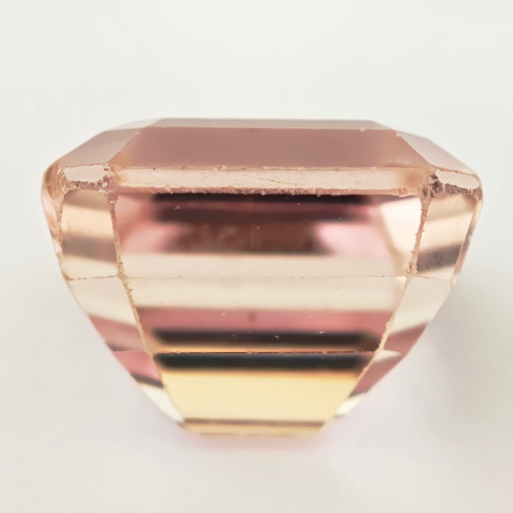 No Reserve Price Spodumene - 21.06 ct - Antwerp Laboratory for Gemstone Testing (ALGT) - Pink / Yellow Spodumene #2.1